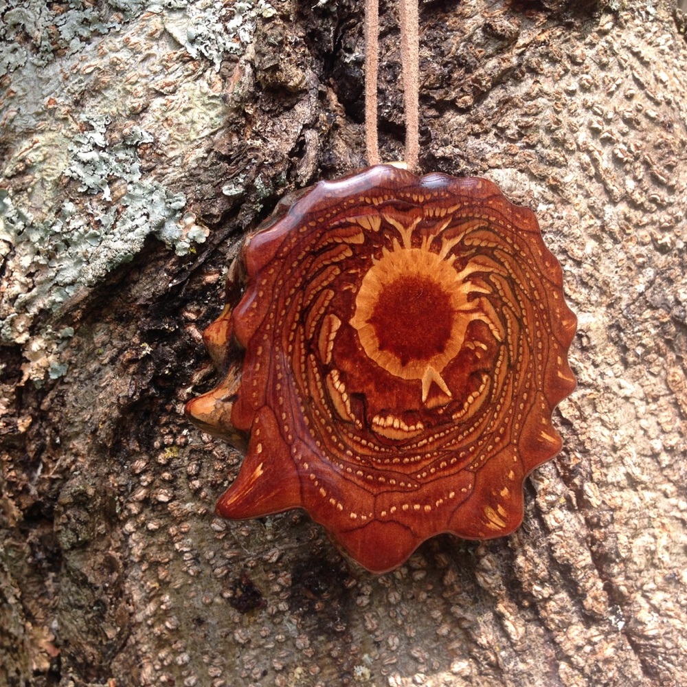 XL Natural Third Eye Pinecone